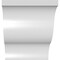 Ekena Millwork 5-in. W x 6-in. D x 6-in. H Funston Architectural Grade PVC Knee Brace BRCP05X06X06FST - alternate 6